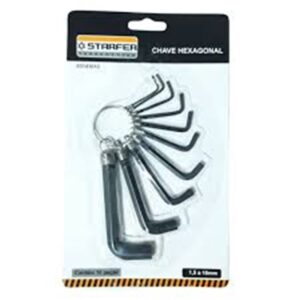 JOGO DE CHAVE ALLEN STARFER 1.5 A 10MM