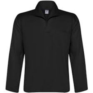 JALECO BRIM MANGA LONGA 100% ALGODÃO PRETO