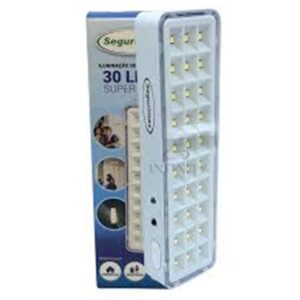 LUMIN EMERGÊNCIA 30 LEDS SUPER SLIM