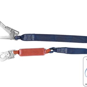 TALABARTE SIMPLES EM FITA C/ ABS CONECTOR 55MM