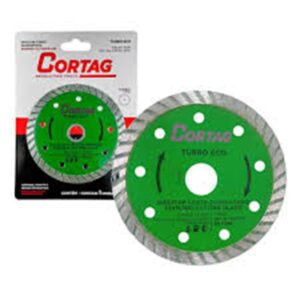 DISCO DE CORTE DIAMANTADO TURBO ECO CORTAG 110MM X 4. 3/8