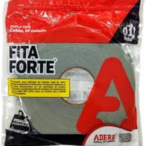 FITA DUPLA FACE ACRILICA CINZA ADERE XC160ACM 12MMX20M