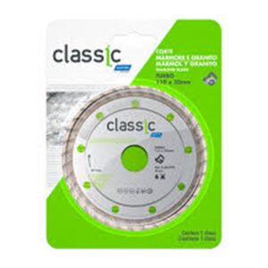 DISCO DE CORTE CLASSIC NORTON 110X20MM TURBO