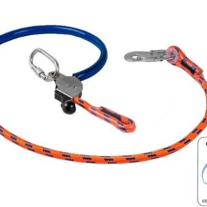 TALABARTE PARA POSICIONAMENTO EM CORDA TRANÇADA REGULADOR INOX