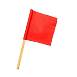 BANDEIROLA VERMELHA - 30CM X 35CM