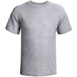 CAMISETA MALHA FRIA CINZA MESCLA