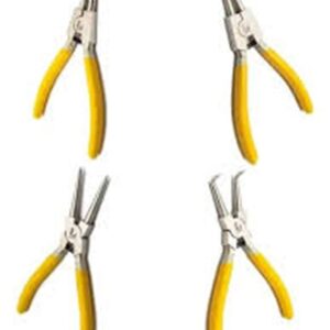 KIT ALICATE PARA ANÉIS 7'' COM 4 PEÇAS