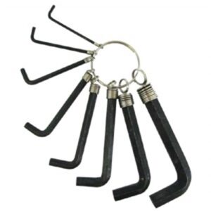 JOGO DE CHAVE HEXAGONAL C/ 8 PEÇAS