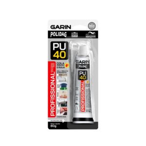 COLA PU40 SELANTE GARIN POLIDAG CINZA 80G