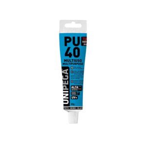 COLA PU40 SELANTE UNIPEGA PRETO 80G