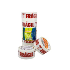 FITA P/ EMBALAGEM CUIDADO FRAGIL 48MMX50M